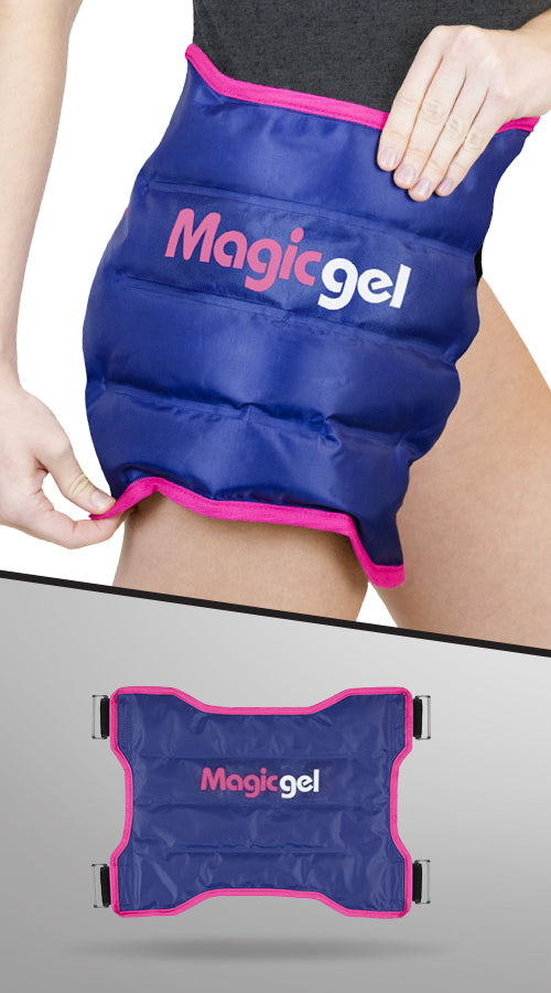 Hip pain hot and cold packs