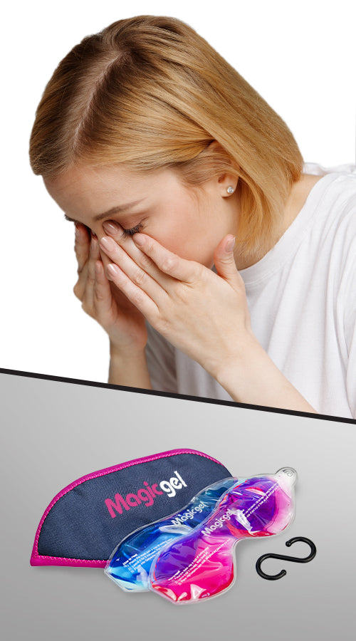 Dry eyes ice packs