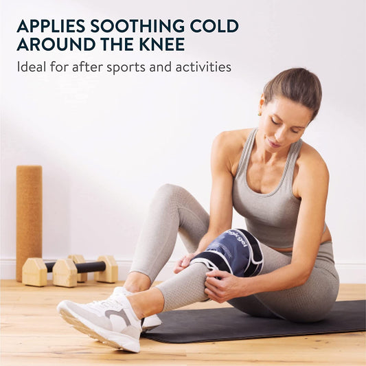 Premium Knee Ice Pack with Professional Wrap