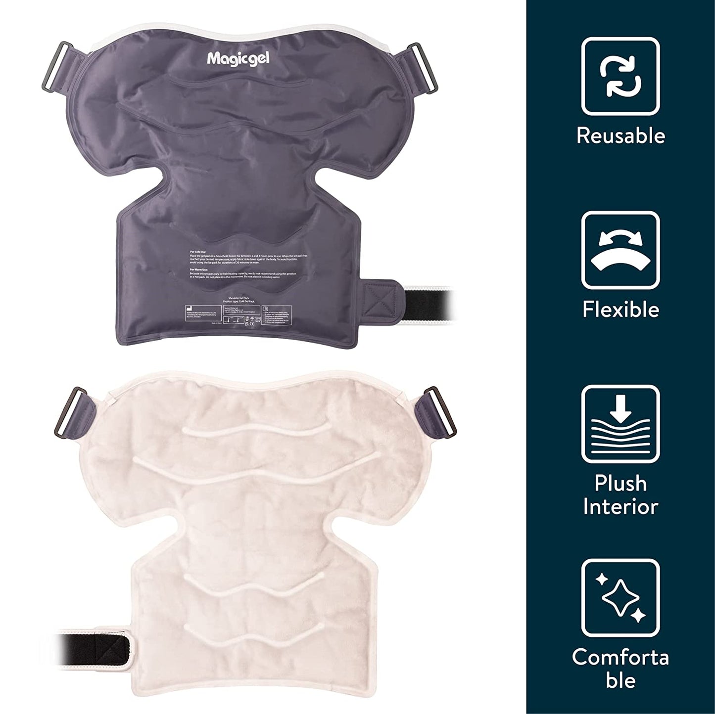 Premium Shoulder Ice Pack with Professional Wrap