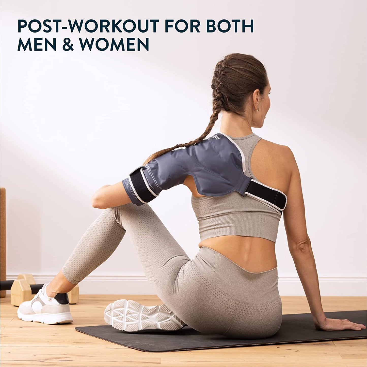 Premium Shoulder Ice Pack with Professional Wrap