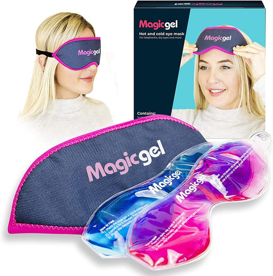 Luxury Eye Mask for Soothing Tired Eyes, Blepharitis, MGD and more (Hot or Cold)