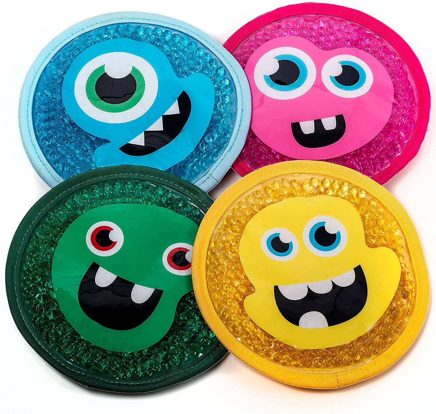 Children’s Ice Pack 4 Little Monsters to Hold Them by The Hand Say Bye Bye to Boo Boo’s!