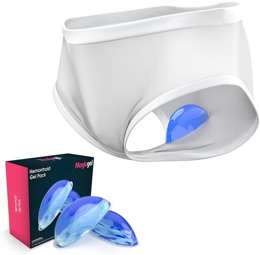 Hemmorrhoids Ice Packs for Natural and Immediate Pain Relief (Twinpack)