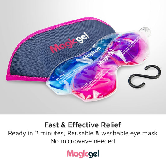 Luxury Eye Mask for Soothing Tired Eyes, Blepharitis, MGD and more (Hot or Cold)