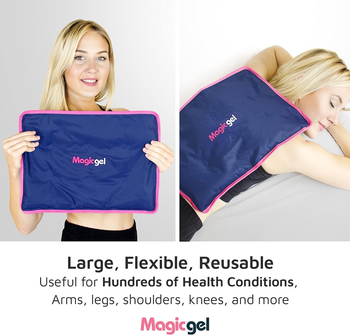 Flexible Ice Pack Pack for injuries and pain relief (L Size)