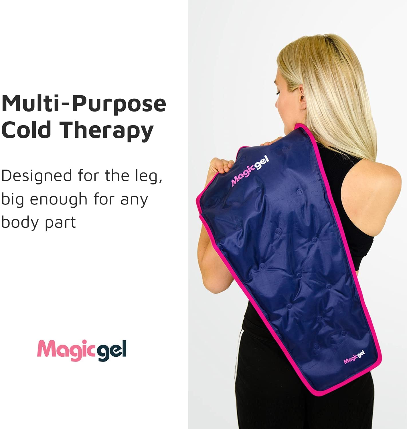 Leg Ice Pack to Reduce Pain and Swelling