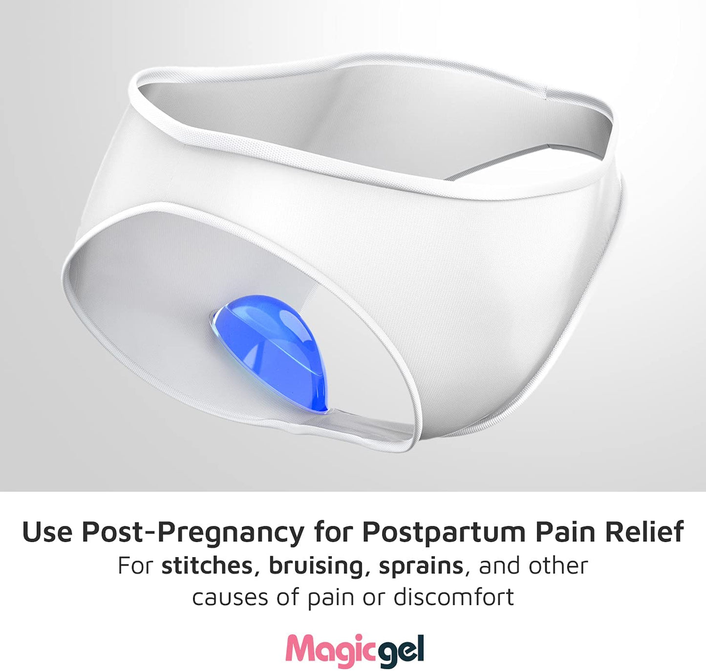 Hemmorrhoids Ice Packs for Natural and Immediate Pain Relief (Twinpack)