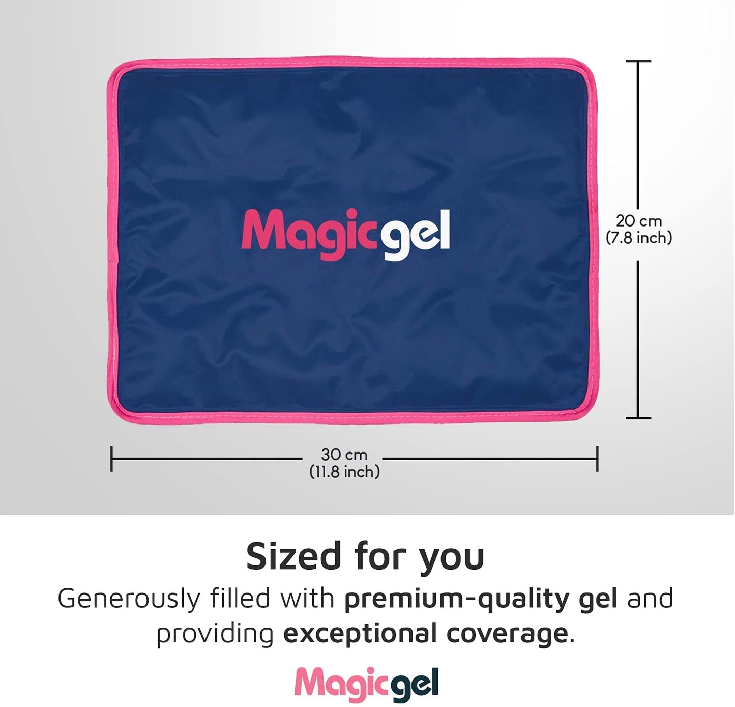 Flexible Ice Pack for injuries and pain relief (M size)