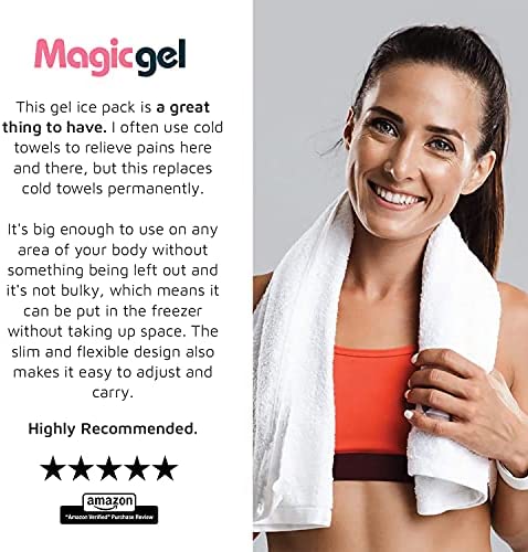 Extra Large Ice Pack for Entire Back, Hips, Neck and Spine