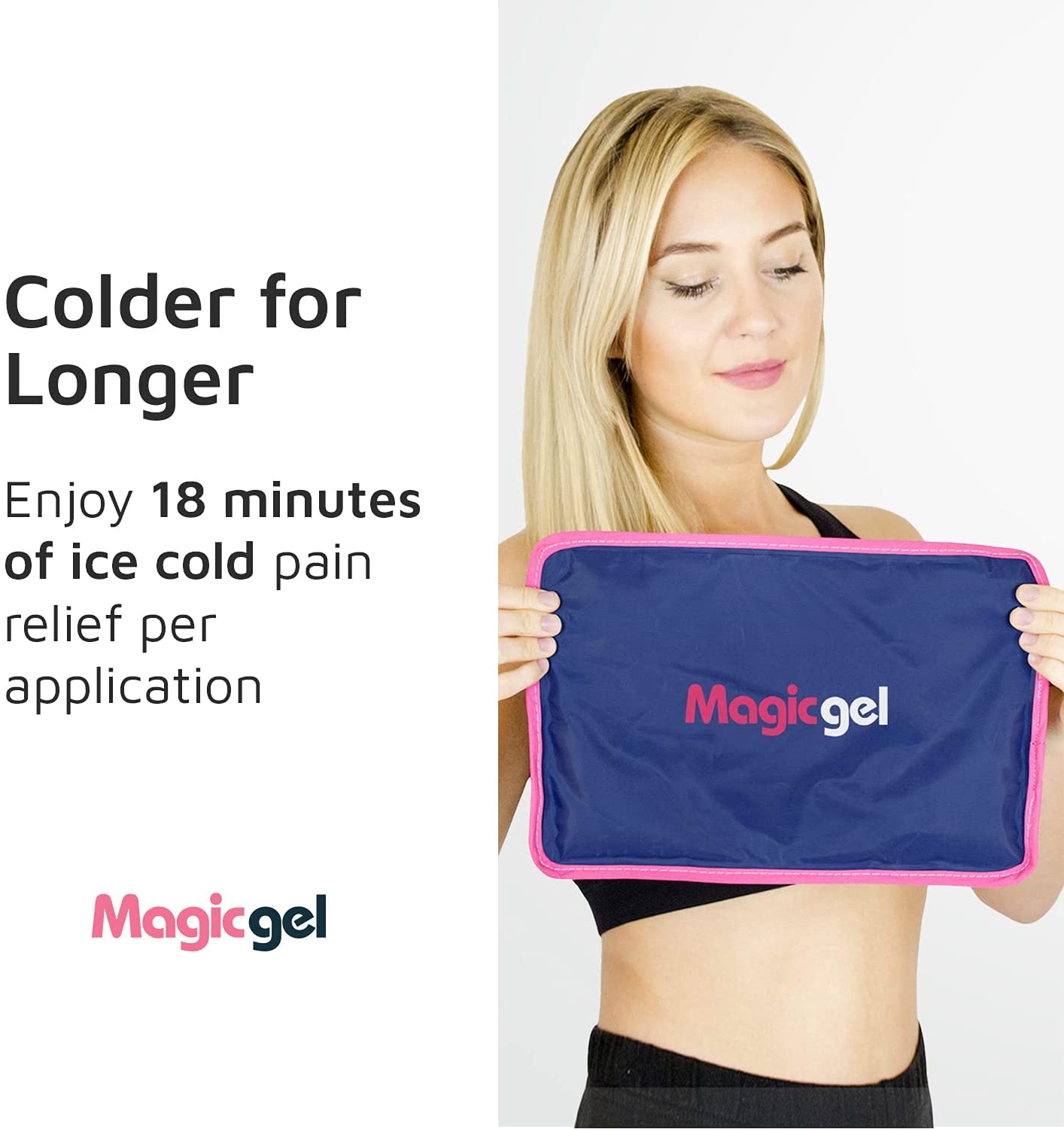 Flexible Ice Pack for injuries and pain relief (M size)