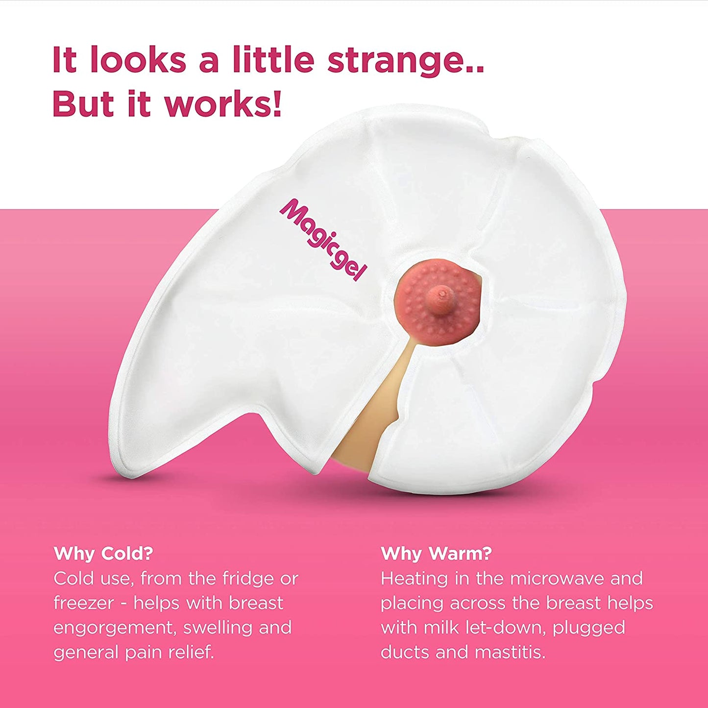Premium Breast Gel packs – Perfect for Cool or Warm Breastfeeding Pain Relief