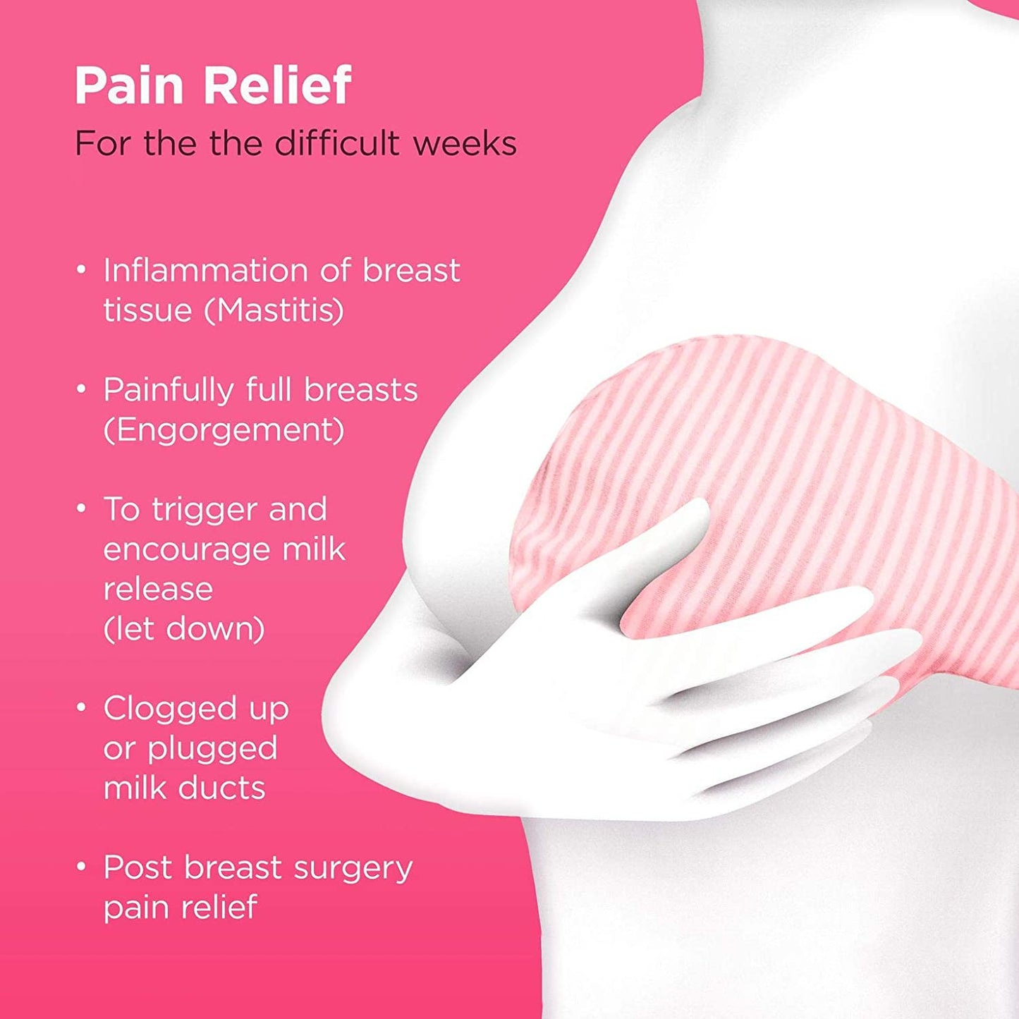 Premium Breast Gel packs – Perfect for Cool or Warm Breastfeeding Pain Relief