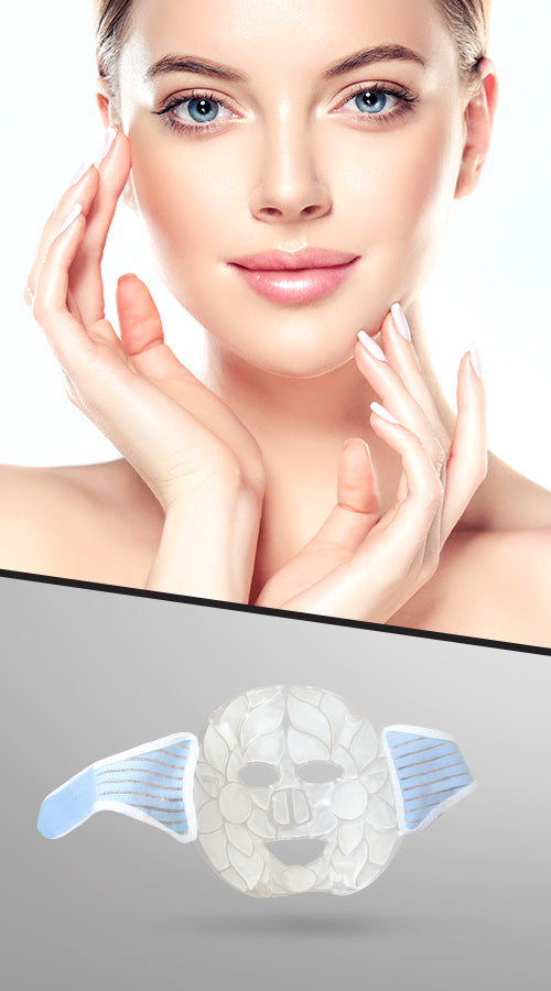 Beauty treatment ice packs