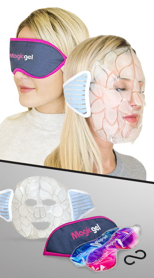 Hay fever hot and cold ice packs