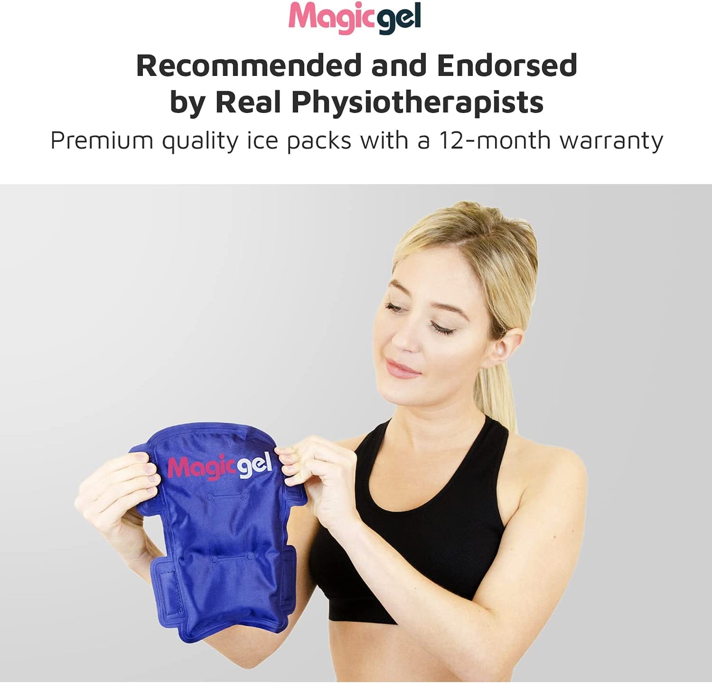 Shin Ice Pack - A Complete Recovery Kit for Shin Splints (With Roller and Stretch Band)