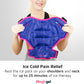 Flexible Shoulder Ice Pack (Left or Right side) - For Sprains, Tears and Post Surgery Recovery